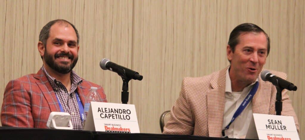 Alejandro Capetillo of Agile Growth Equity, Sean Muller, CPA from Weaver