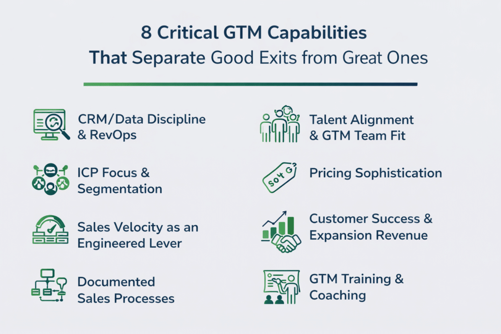 8 critical GTM capabilities